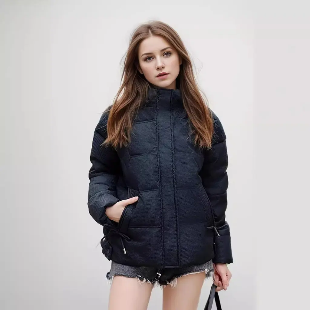 Женское зимнее пальто на хлопковой подкладке, короткий модный элегантный универсальный пуховик в корейском стиле для торговли
Женское зимнее пальто на хлопковой подкладке, короткий модный элегантный универсальный пуховик в корейском стиле для торговли