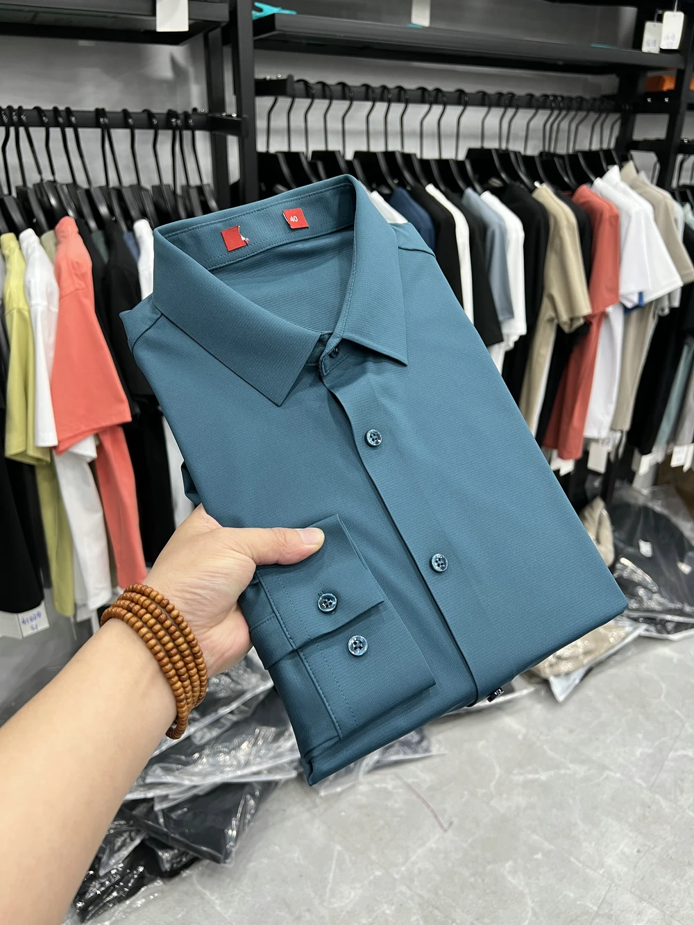 Рубашка DongJia Sl Long Sve, повседневная, свободного кроя, однотонная, деловая, эластичная, удобная, гладкая, легкая в уходе
Рубашка DongJia Sl Long Sve, повседневная, свободного кроя, однотонная, деловая, эластичная, удобная, гладкая, легкая в уходе