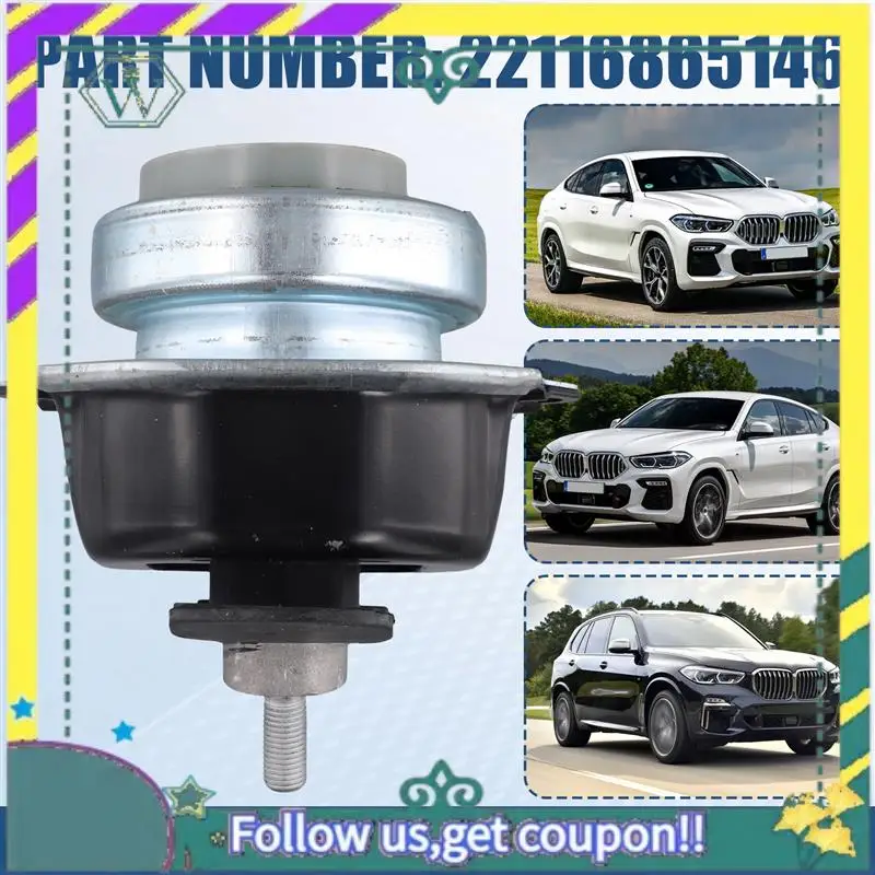 Upgraded 2211-6865-146 Precision-Crafted Right Engine Mount For BMW X5 X6 E70 E71, Sturdy Motor Bracket 2007-2019
Upgraded 2211-6865-146 Precision-Crafted Right Engine Mount For BMW X5 X6 E70 E71, Sturdy Motor Bracket 2007-2019