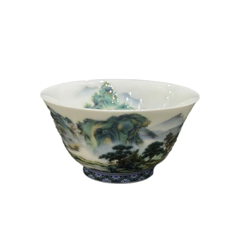 Tea set master cup single glaze enamel color tea cup handmade kung fu tea porcelain personal special
Tea set master cup single glaze enamel color tea cup handmade kung fu tea porcelain personal special