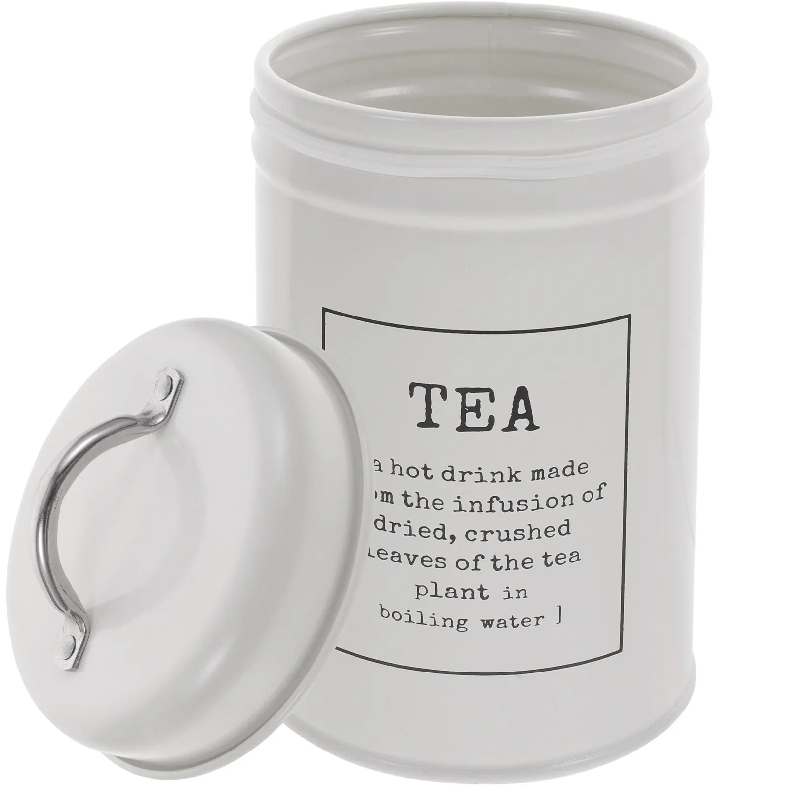 Premium Iron Airtight Kitchen Canister Coffee Tea Sugar Flour Storage Jar Desktop Ornament Lightweight Easy Open Food Container
Premium Iron Airtight Kitchen Canister Coffee Tea Sugar Flour Storage Jar Desktop Ornament Lightweight Easy Open Food Container