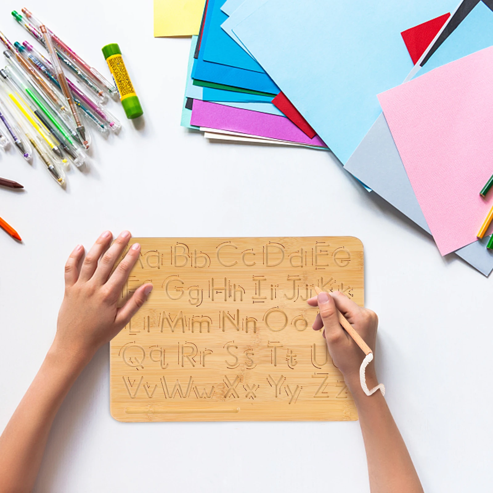 Board Double Sided Letter Tracing Tool Number Wooden Letters Alphabet Spelling Preschool Learning Supply Child
Board Double Sided Letter Tracing Tool Number Wooden Letters Alphabet Spelling Preschool Learning Supply Child