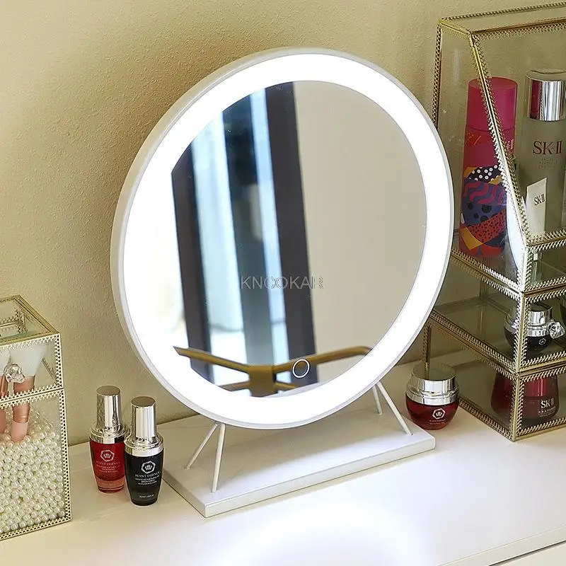 Desktop Bluetooth three color LED light cosmetic mirror Special cosmetic mirror with light Multifunctional desk lamp mirror
Desktop Bluetooth three color LED light cosmetic mirror Special cosmetic mirror with light Multifunctional desk lamp mirror
