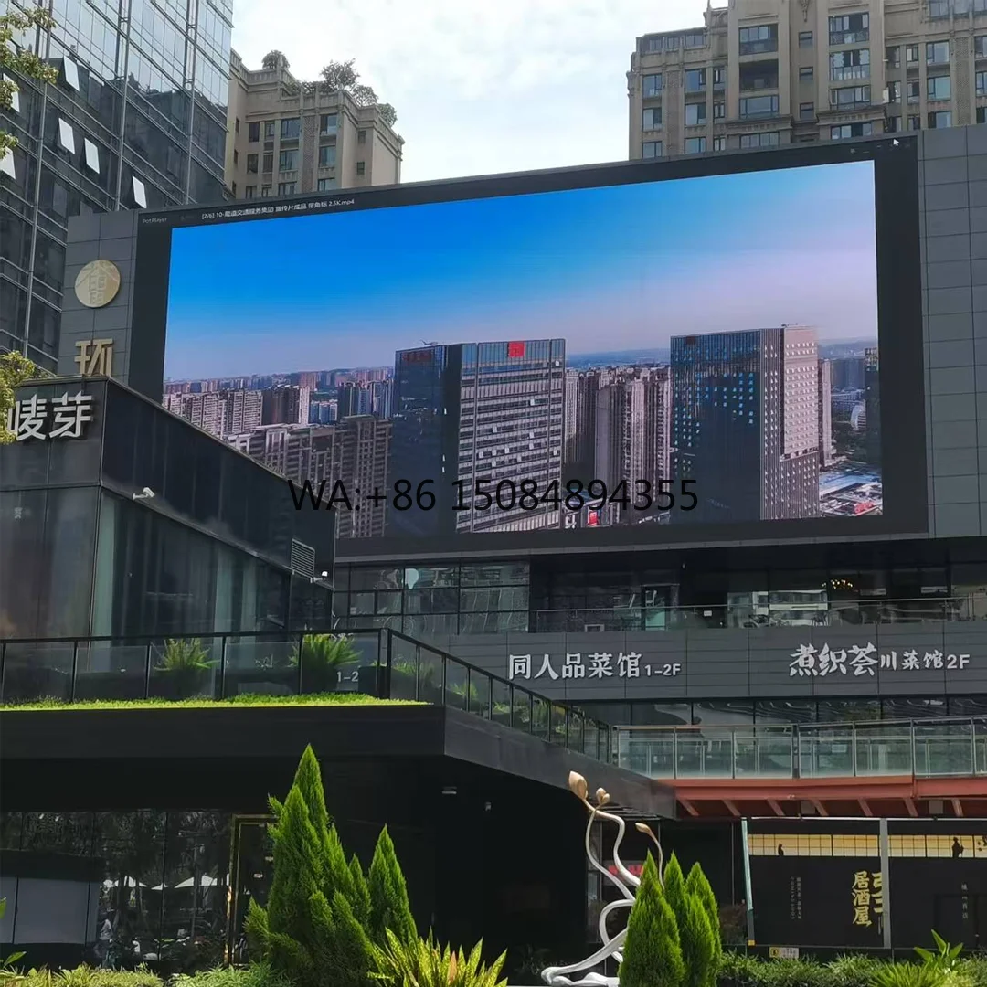 Ultra HD 5000 cd Full Color Outdoor P5 LED Advertising Display IP65 Waterproof Sunlight Readable 160 Viewing Angle for
Ultra HD 5000 cd Full Color Outdoor P5 LED Advertising Display IP65 Waterproof Sunlight Readable 160 Viewing Angle for