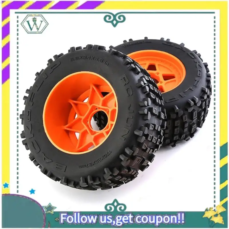 (New) 4Pcs 170Mm 1/7 1/8 Monster Stunt Truck Tire 12/14/17Mm Wheel Hex For TRAXXAS Sledge ARRMA KRATON Outcast Tamiya HSP
(New) 4Pcs 170Mm 1/7 1/8 Monster Stunt Truck Tire 12/14/17Mm Wheel Hex For TRAXXAS Sledge ARRMA KRATON Outcast Tamiya HSP