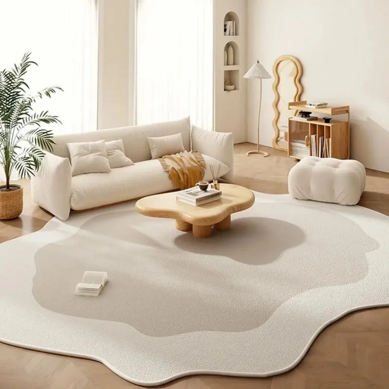 VIKAMA Creamy Style Curved Wave Edge Carpet Large Area Living Room Rug Umeda Style Floor Mat for Home Decoration Indoor
VIKAMA Creamy Style Curved Wave Edge Carpet Large Area Living Room Rug Umeda Style Floor Mat for Home Decoration Indoor