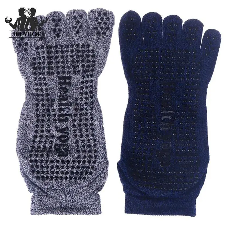 1 Pair Men Yoga Socks Male Non Slip Grip Five Toe Cotton Pilates Sweat Absorbent Breathable For Gym Fitness Dance
1 Pair Men Yoga Socks Male Non Slip Grip Five Toe Cotton Pilates Sweat Absorbent Breathable For Gym Fitness Dance