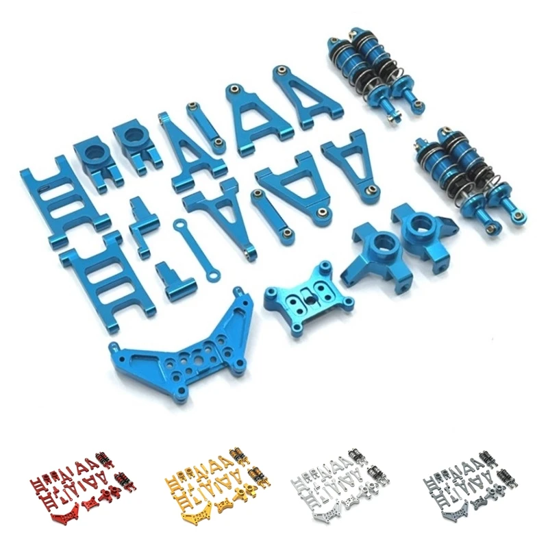 MJX 14301 14302 Metal Suspension Arm Steering Cup Shock Absorber Steering Assembly Shock Tower Set 1/14 RC Car Upgrade Parts Kit
MJX 14301 14302 Metal Suspension Arm Steering Cup Shock Absorber Steering Assembly Shock Tower Set 1/14 RC Car Upgrade Parts Kit