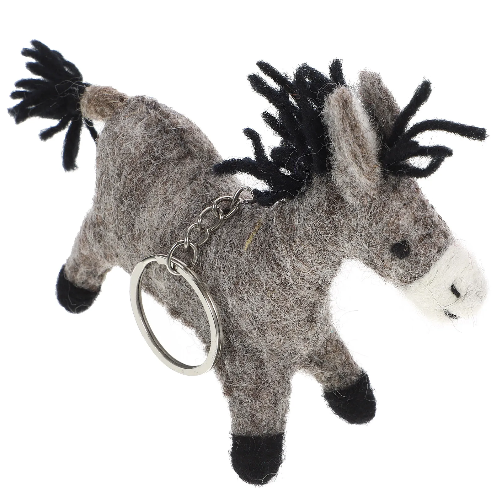Donkey Wool Felt Keychain Soft Stuffed Animal Hanging Pendant Lovely Donkey Shape Charm Key Ornament Bag Backpack Hanging
Donkey Wool Felt Keychain Soft Stuffed Animal Hanging Pendant Lovely Donkey Shape Charm Key Ornament Bag Backpack Hanging