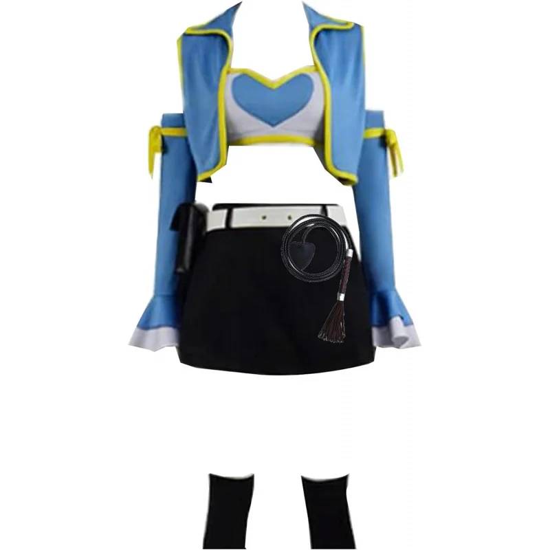❤️❤️❤️Poetic Walk Anime Cosplay Womens Blue Suit Dress Coat Bra Skirt Whip Suit Uniform Halloween❤️⭐️❤️
❤️❤️❤️Poetic Walk Anime Cosplay Womens Blue Suit Dress Coat Bra Skirt Whip Suit Uniform Halloween❤️⭐️❤️