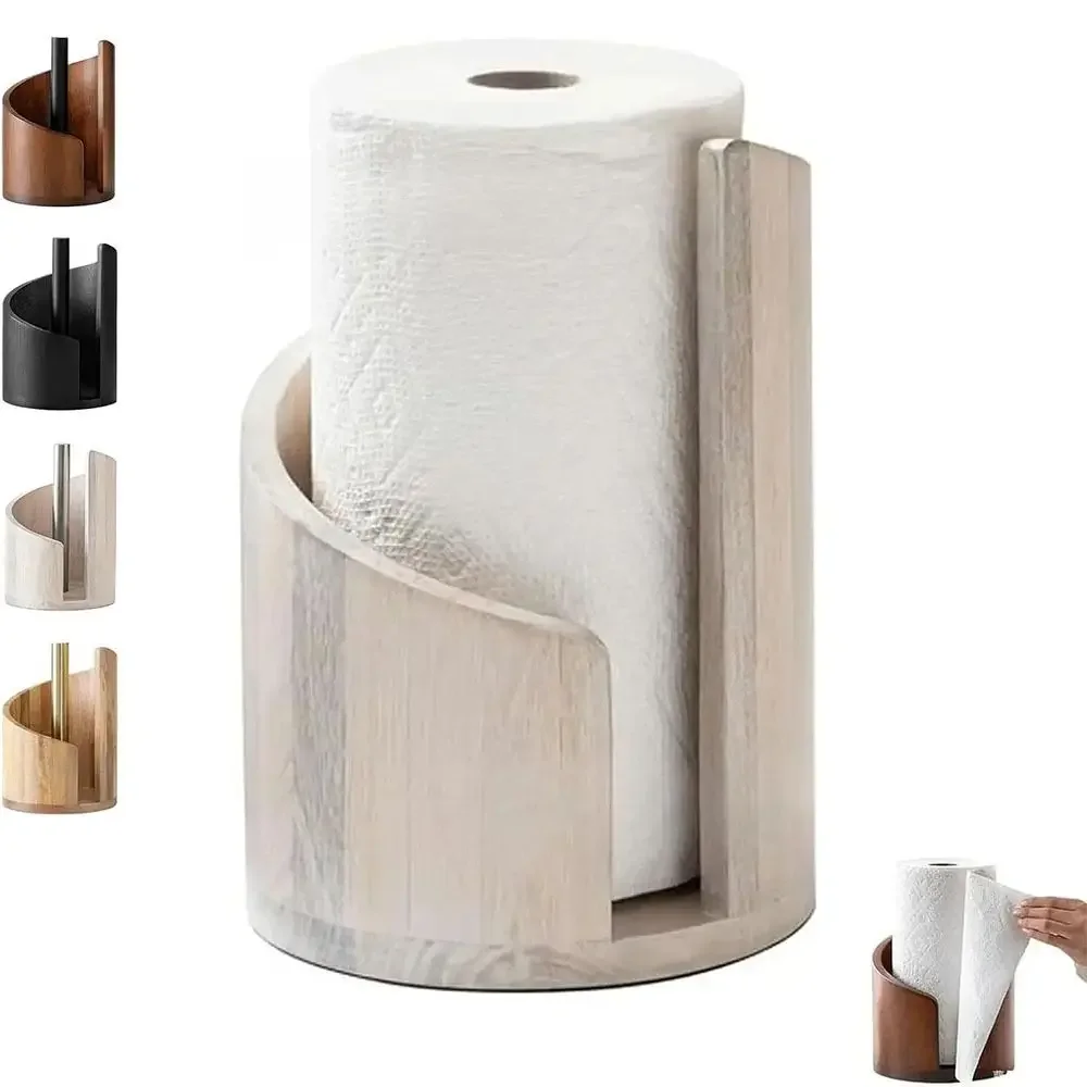 Large Capacity Wooden Paper Towel Holder Countertop Design Ornament Storage Freestanding Paper Roll Holder Freestanding Base
Large Capacity Wooden Paper Towel Holder Countertop Design Ornament Storage Freestanding Paper Roll Holder Freestanding Base
