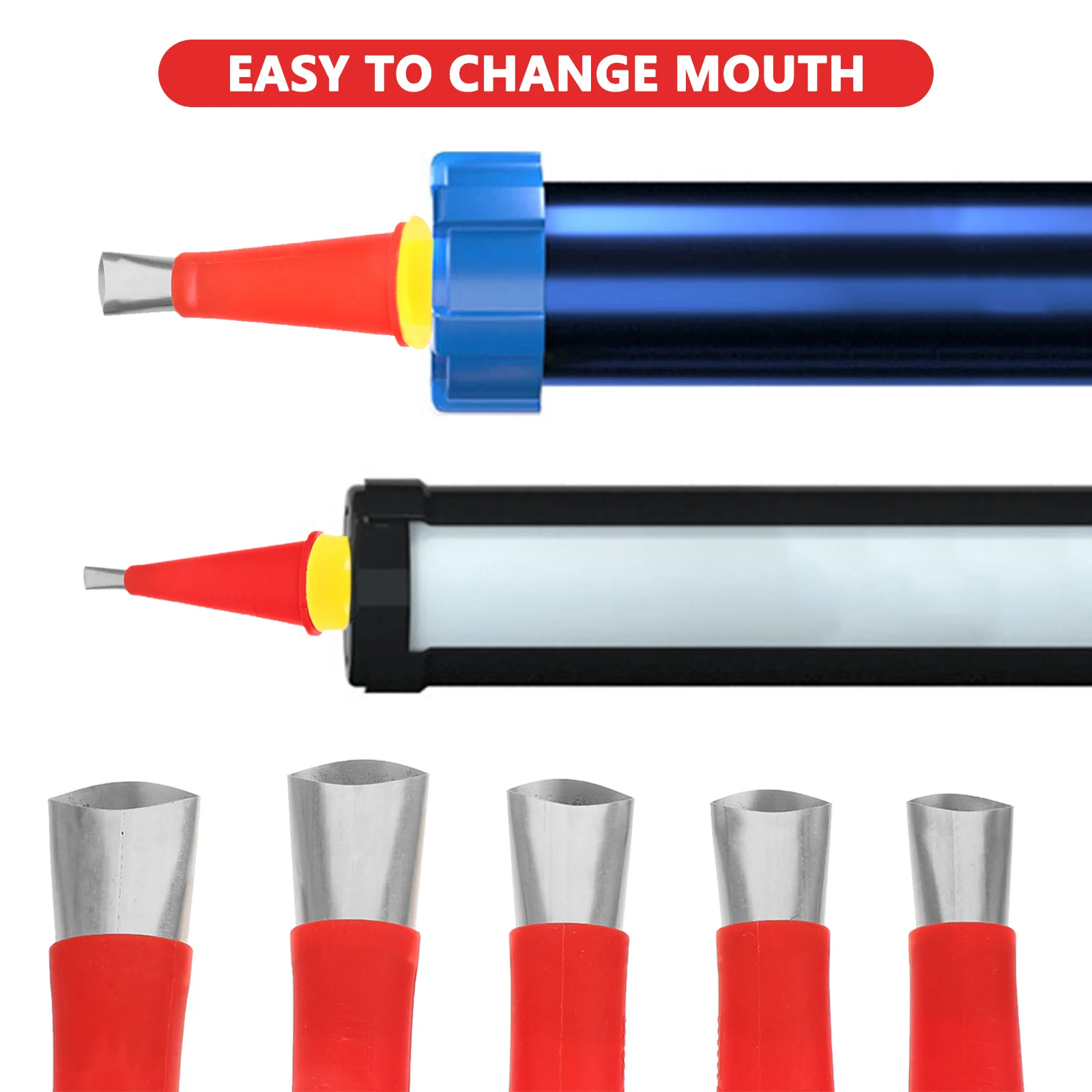 1Set Caulking Nozzle Applicator Plastic Durable Caulking Tool Set Caulk Finishing Nozzle Tool Grout Sealer Applicator
1Set Caulking Nozzle Applicator Plastic Durable Caulking Tool Set Caulk Finishing Nozzle Tool Grout Sealer Applicator