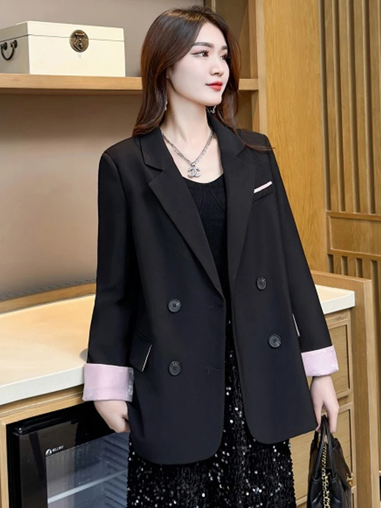 Fashionable Casual Suit Jacket Women 2024 Spring and Autumn New Korean Version Loose Simple Versatile Temperament Slimming Suit
Fashionable Casual Suit Jacket Women 2024 Spring and Autumn New Korean Version Loose Simple Versatile Temperament Slimming Suit