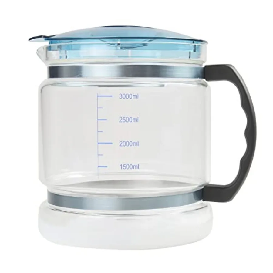 1 Gallon/ 4l Water Glass Carafe for DistillerReplacement Distilled Water Jug Compatible with Counter Top Water Distiller Filter
1 Gallon/ 4l Water Glass Carafe for DistillerReplacement Distilled Water Jug Compatible with Counter Top Water Distiller Filter