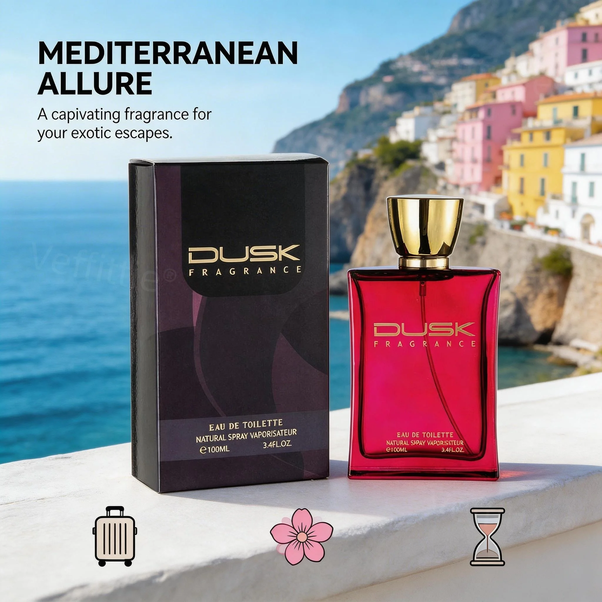 Wanderlust Spicy Oriental Discovery EDT 100ml 3.4oz, Long Lasting Portable Scent, Travel Ready Wear, Bold Accent for Journeys
Wanderlust Spicy Oriental Discovery EDT 100ml 3.4oz, Long Lasting Portable Scent, Travel Ready Wear, Bold Accent for Journeys