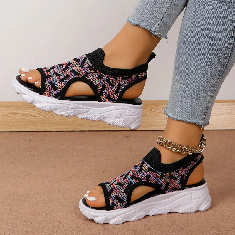 Women's summer woven color blocking elastic design sandals new casual and fashionable flat bottom zapatos mujer 2024 tendencia
Women's summer woven color blocking elastic design sandals new casual and fashionable flat bottom zapatos mujer 2024 tendencia