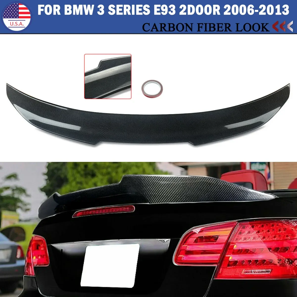 PSM STYLE для BMW 3 серии E93 2-дверный кабриолет 2007-2013 M3 325i 328i 335i задний спойлер крыло багажника Magickit
PSM STYLE для BMW 3 серии E93 2-дверный кабриолет 2007-2013 M3 325i 328i 335i задний спойлер крыло багажника Magickit