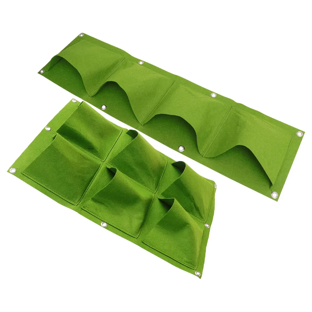 2Pcs Multi Opening Planting Bags Vertical Wall Planter Green 4 6 Pockets Garden Decor Hanging Storage Grow Container
2Pcs Multi Opening Planting Bags Vertical Wall Planter Green 4 6 Pockets Garden Decor Hanging Storage Grow Container