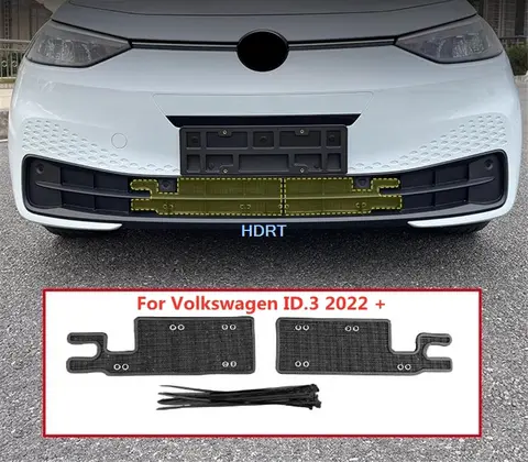 Car Insect Screening Mesh Front Grille Insert Net Style Protector Decoration Accessories For Volkswagen ID.3 VW ID 3 ID3 2022 +