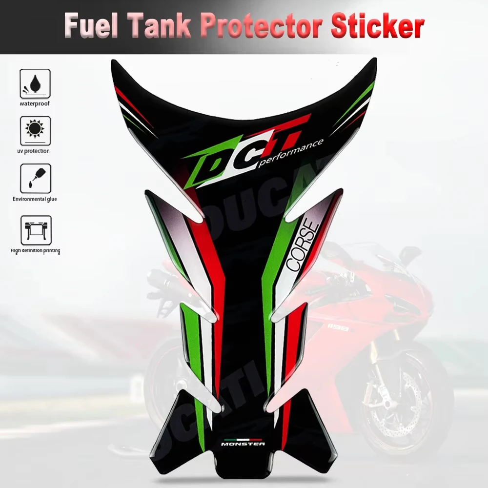 Motorcycle Tank Protector Sticker Italian Decal Accessori For Monster 821 696 797 959 Diavel 1260 Multistrada v4 999 
Motorcycle Tank Protector Sticker Italian Decal Accessori For Monster 821 696 797 959 Diavel 1260 Multistrada v4 999