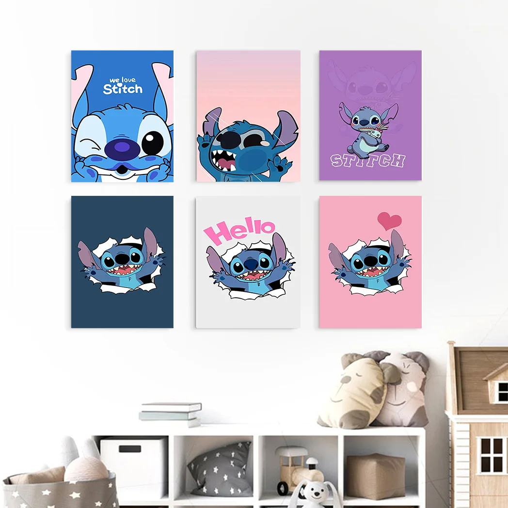 MINISO Disney Cartoon Animation Stitch Canvas Painting Star Baby Posters and Prints Wall Art Pictures for Kids Bedroom Home Deco
MINISO Disney Cartoon Animation Stitch Canvas Painting Star Baby Posters and Prints Wall Art Pictures for Kids Bedroom Home Deco