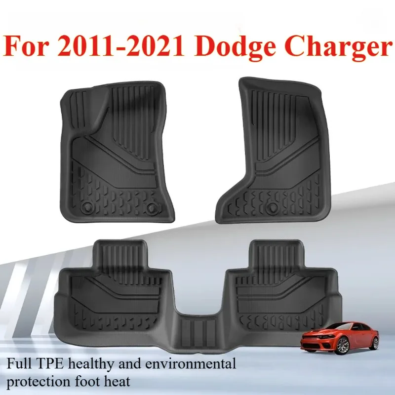 3PCS Use for 2011-2021 Dodge Charger Car Carpet Charger AllWeather Car Floor Mat Fit for Dodge Charger Waterproof Floor Mat
3PCS Use for 2011-2021 Dodge Charger Car Carpet Charger AllWeather Car Floor Mat Fit for Dodge Charger Waterproof Floor Mat