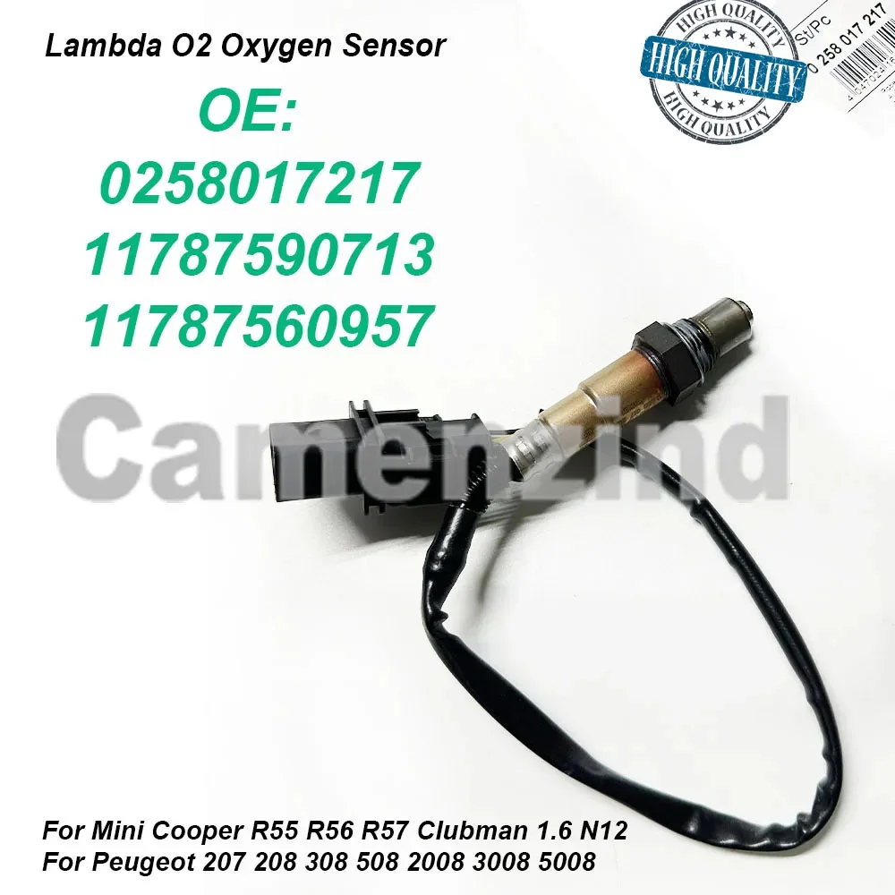 0258017217 O2 Lambda Probe Oxygen Sensor 11787590713 For Citroen C2 Peugeot 207 208 Mini Cooper R55 R56 R57 1.6L High Quality
0258017217 O2 Lambda Probe Oxygen Sensor 11787590713 For Citroen C2 Peugeot 207 208 Mini Cooper R55 R56 R57 1.6L High Quality