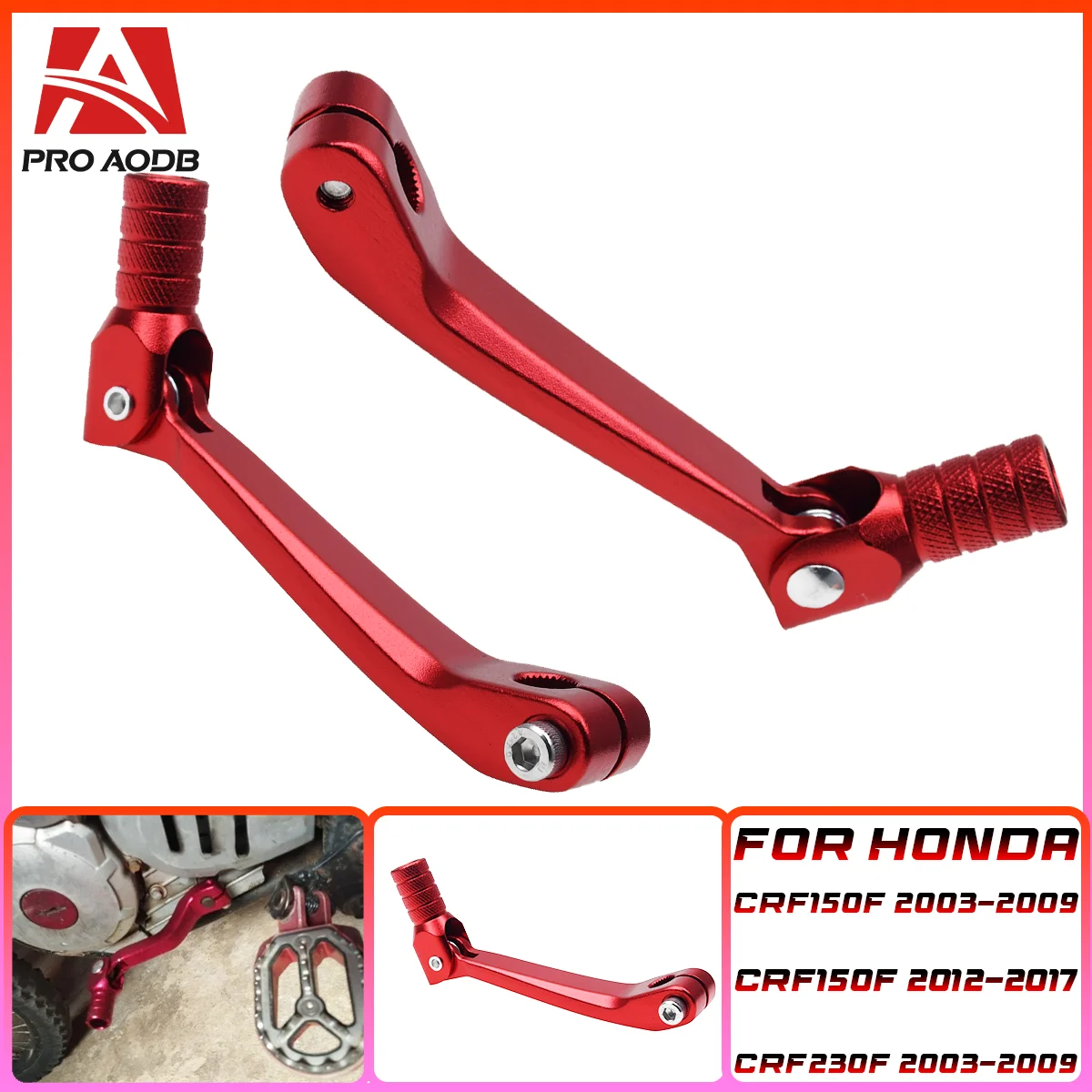 Motorcycle Aluminium alloy CNC Gear Shift Lever For Honda CRF150F CRF230F CRF 150F 230F 150 230 F Motocross Motorbike Dirt Bike
Motorcycle Aluminium alloy CNC Gear Shift Lever For Honda CRF150F CRF230F CRF 150F 230F 150 230 F Motocross Motorbike Dirt Bike