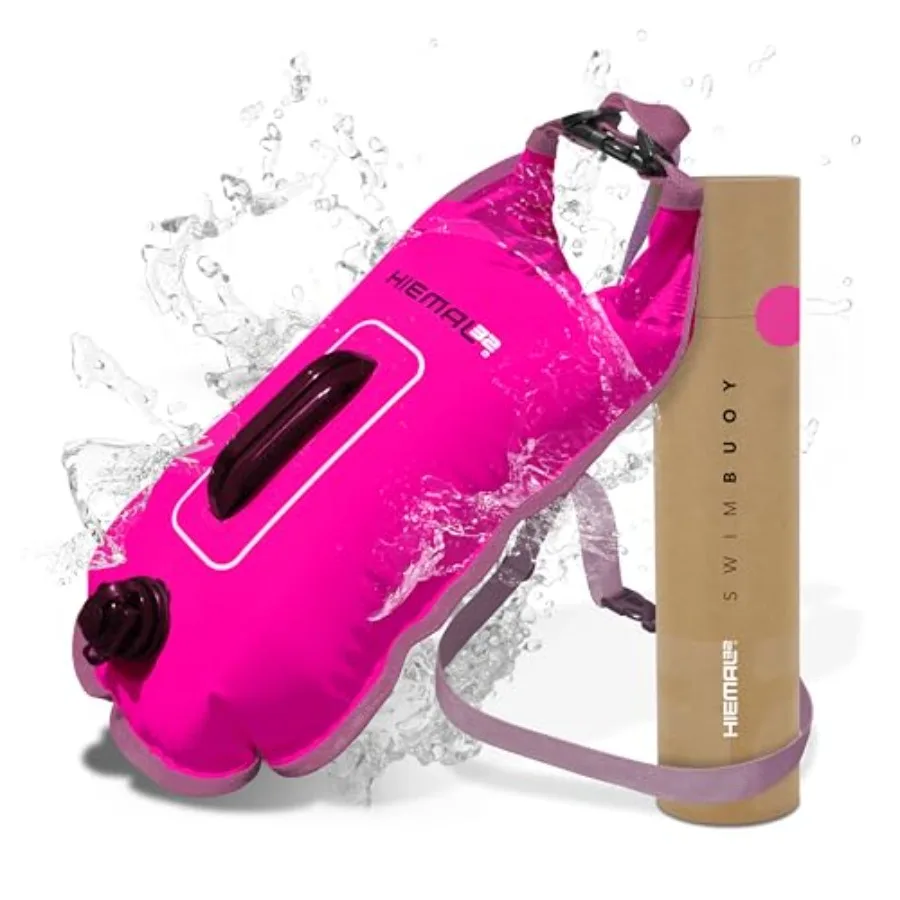 Swim Buoy for Open Water with Dry Bag 15L - Fully Waterproof Swim Bubble - Be Safe with Higher Visibility Toughened Nylon and R
Swim Buoy for Open Water with Dry Bag 15L - Fully Waterproof Swim Bubble - Be Safe with Higher Visibility Toughened Nylon and R