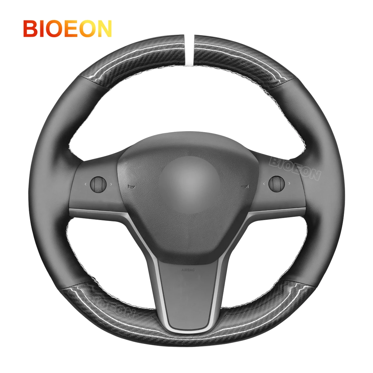Bioeon черная искусственная кожа из углеродного волокна для Tesla Model 3 2017-2023/модель Y 2020-2023
Bioeon черная искусственная кожа из углеродного волокна для Tesla Model 3 2017-2023/модель Y 2020-2023