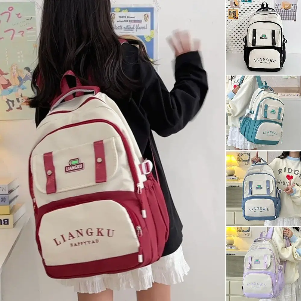 Creative Gift Nylon School Bag Red Color Large Capacity Backpack Multifunctional Shoulder Bag
Creative Gift Nylon School Bag Red Color Large Capacity Backpack Multifunctional Shoulder Bag