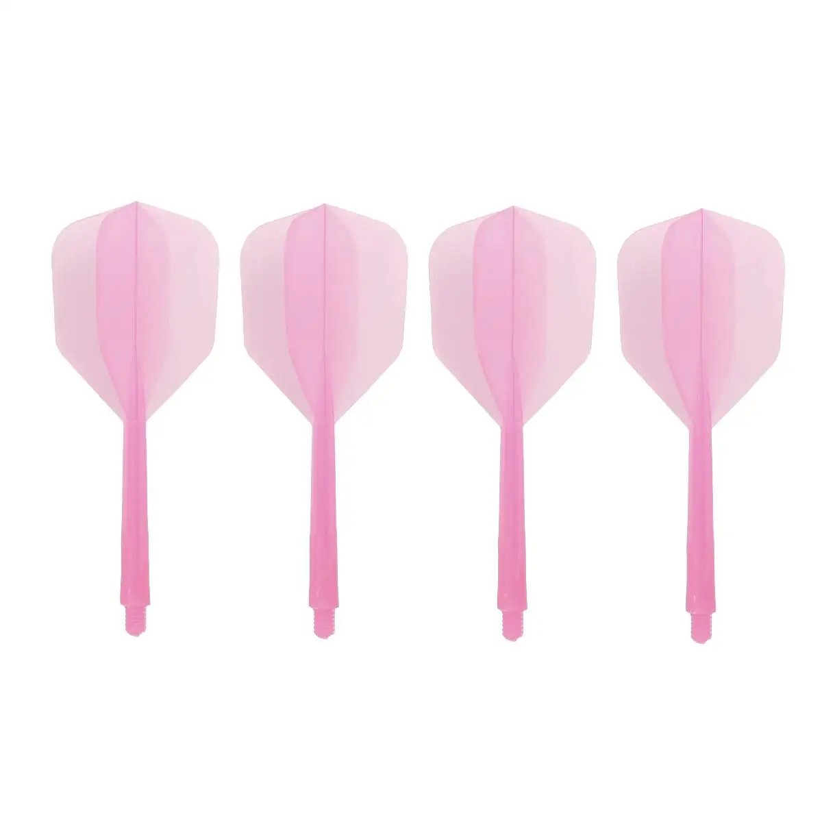 4 Pcs Transparent Fine Thread Flights Accessory Outdoor and Indoor Sports Tail Wings (Fine and Small Thread, Pink)
4 Pcs Transparent Fine Thread Flights Accessory Outdoor and Indoor Sports Tail Wings (Fine and Small Thread, Pink)