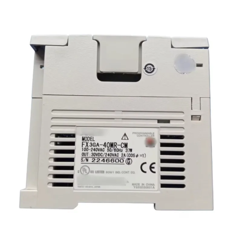 FX3GA-40MR-CM Compact PLC CPU Module 40 I O Points Relay Output Industrial Automation Controller High Speed Logic Control Uni
FX3GA-40MR-CM Compact PLC CPU Module 40 I O Points Relay Output Industrial Automation Controller High Speed Logic Control Uni