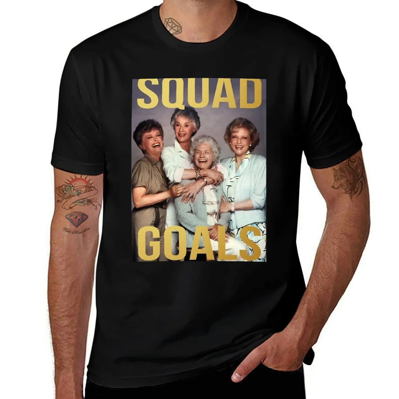 Squad Goals T-Shirt Work Outdoor T-Shirt for Men
Squad Goals T-Shirt Work Outdoor T-Shirt for Men