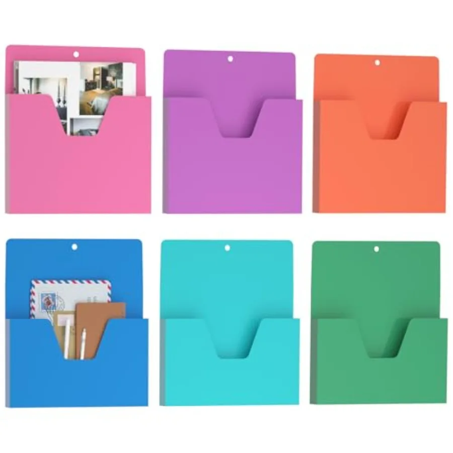 Magnetic File Holder 6 Pockets Paper Holder, Hanging File Organizer Office Supplies Storage for Cabinets, Whiteboard, Magnetic
Magnetic File Holder 6 Pockets Paper Holder, Hanging File Organizer Office Supplies Storage for Cabinets, Whiteboard, Magnetic