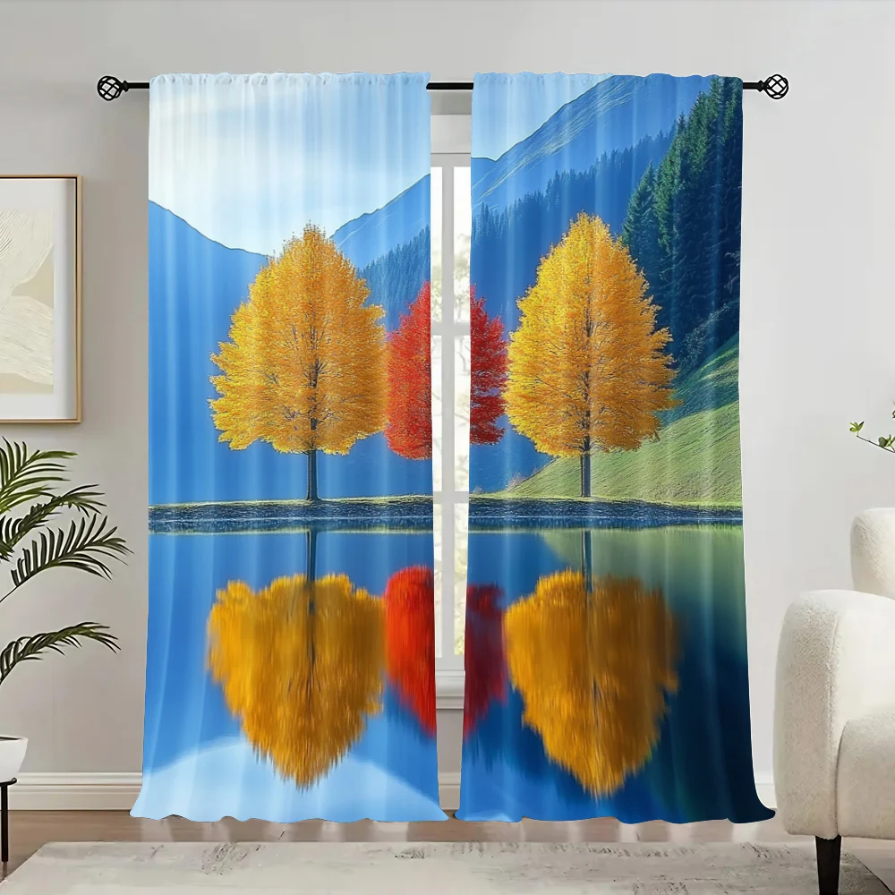 2pc, Window Drapes Reflection of tree Light Filter Party Decorations Perfect for Room, Parties Decor
2pc, Window Drapes Reflection of tree Light Filter Party Decorations Perfect for Room, Parties Decor
