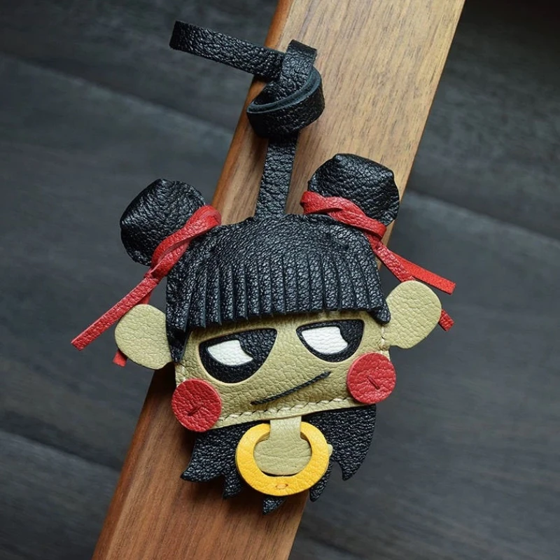 Unique Genuine Leather Anime Dragging Nezha Handmade Bag Key Pendant Handbag Crossbody Bag Pendant Cute Nezha 2 Birthday Gift
Unique Genuine Leather Anime Dragging Nezha Handmade Bag Key Pendant Handbag Crossbody Bag Pendant Cute Nezha 2 Birthday Gift