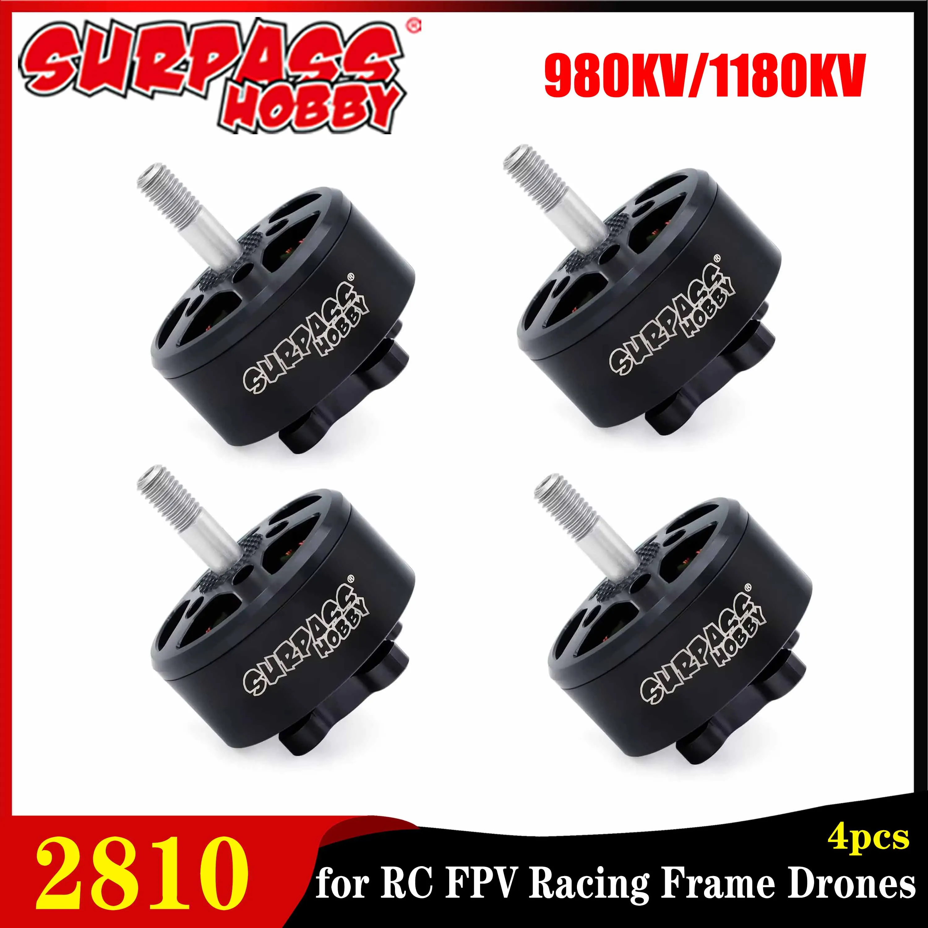 SURPASS HOBBY 2810 980KV/1180KV Outrunner Brushless Motor 4-6S RC FPV Racing Freestyle Frame Drones APEX Mark4 XL7 7inch Parts
SURPASS HOBBY 2810 980KV/1180KV Outrunner Brushless Motor 4-6S RC FPV Racing Freestyle Frame Drones APEX Mark4 XL7 7inch Parts