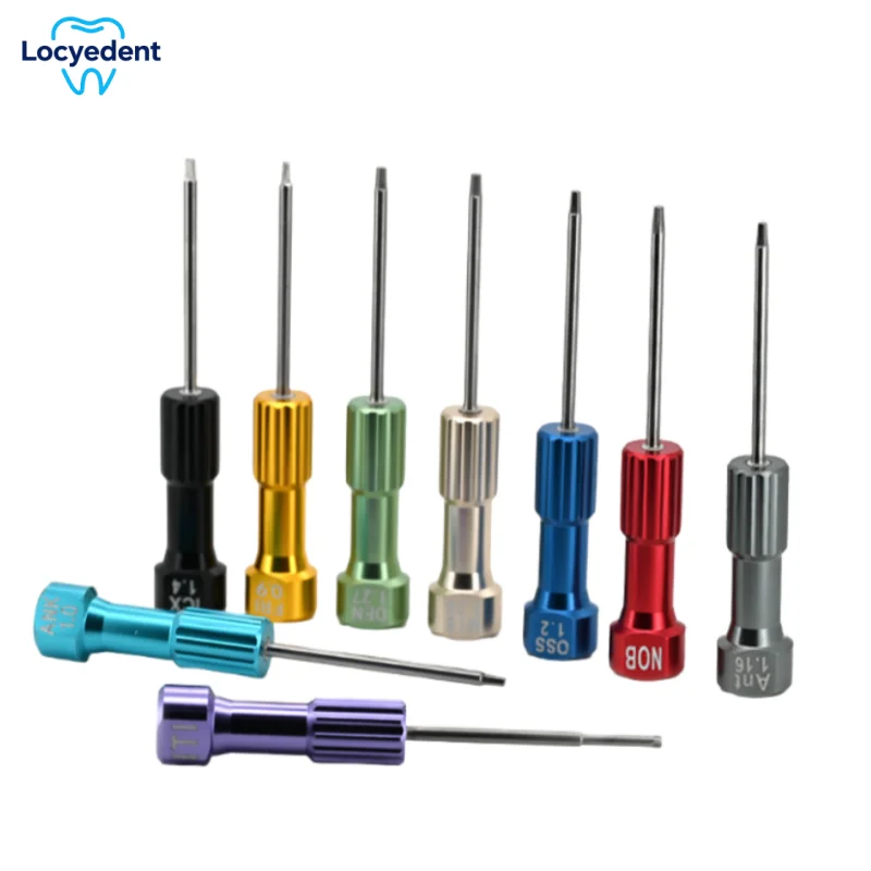 Dental Stainless Steel Implant Screw Driver Screwdriver Technician Micro Dentist Instrument 9Pcs/Set
Dental Stainless Steel Implant Screw Driver Screwdriver Technician Micro Dentist Instrument 9Pcs/Set
