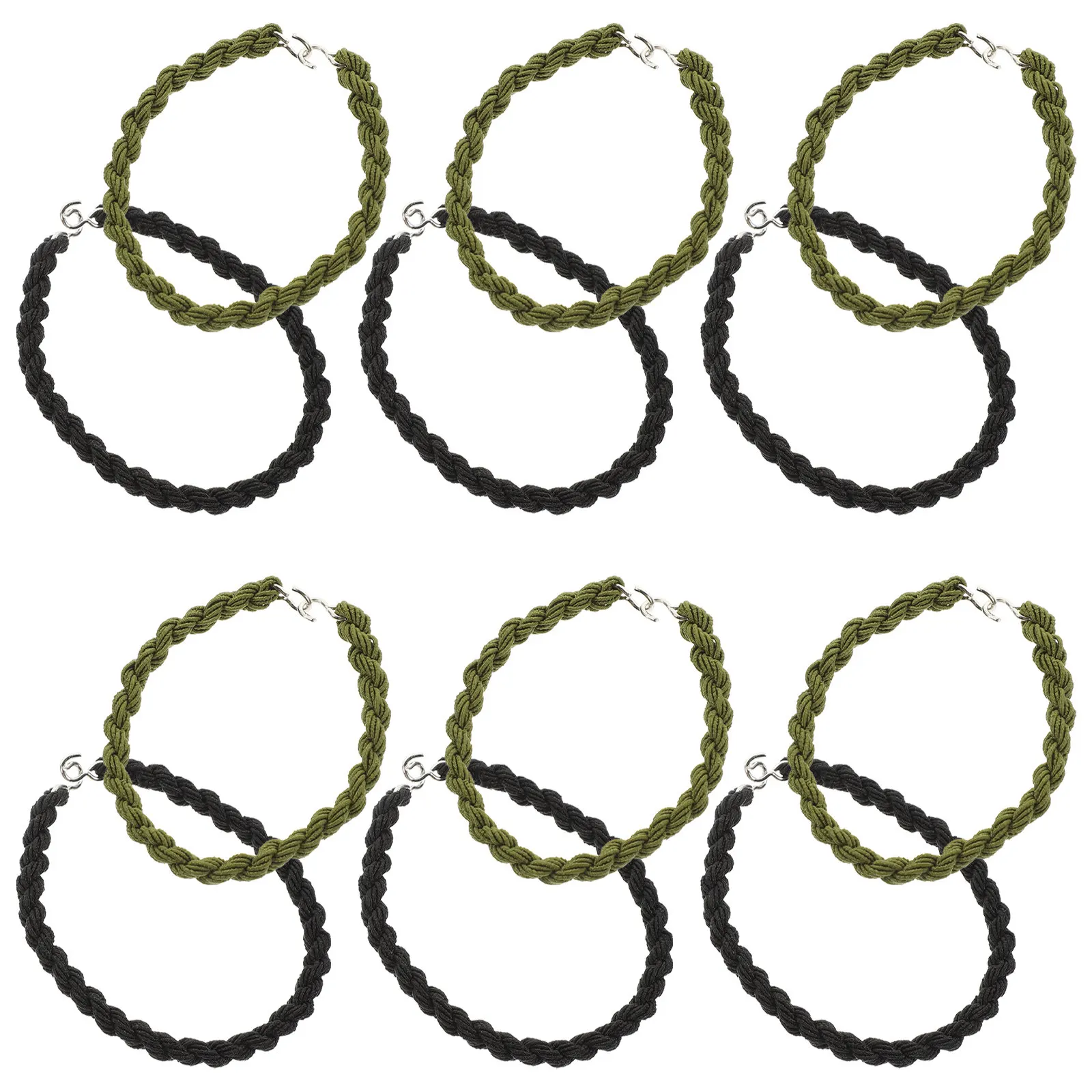 12Pcs Professional Blousing Rope Multi-Function Elastic Trouser Leg Strap Portable Outdoor Leg Tie Rope Hiking Gear
12Pcs Professional Blousing Rope Multi-Function Elastic Trouser Leg Strap Portable Outdoor Leg Tie Rope Hiking Gear