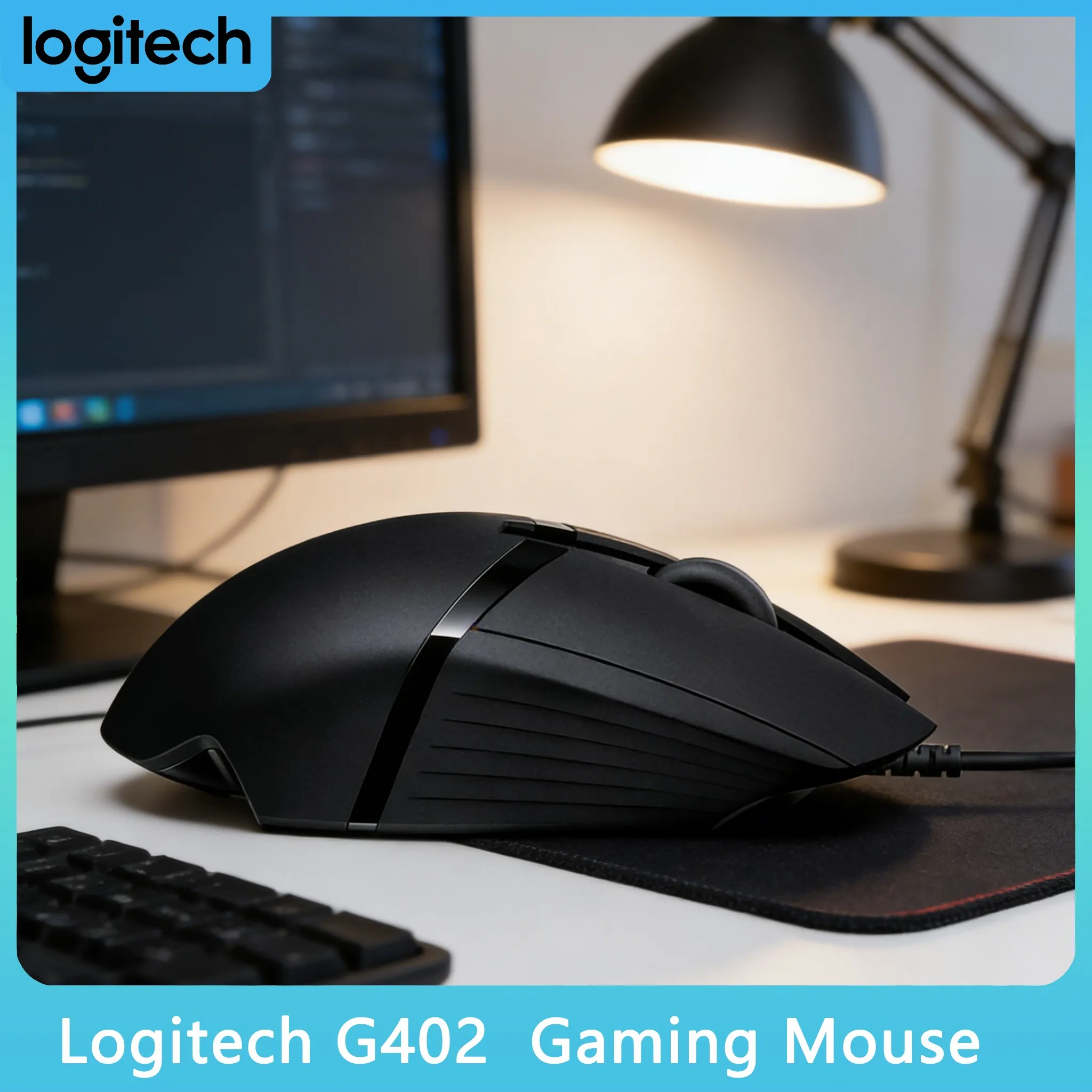 G402 Hyperion Fury Budget Gaming Mouse High-Speed Tracking
