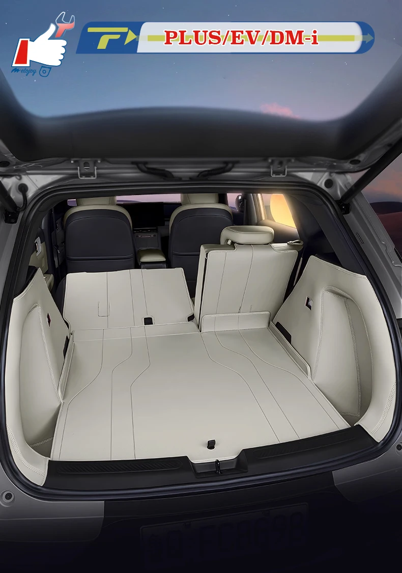 For BYD SONG PLUS DM-i EV 2020-2025 Car Trunk Mat Custom Fit Cargo Mat 3D Shaped Trunk Liner Trunk Protection Mat Rear Trunk Mat
For BYD SONG PLUS DM-i EV 2020-2025 Car Trunk Mat Custom Fit Cargo Mat 3D Shaped Trunk Liner Trunk Protection Mat Rear Trunk Mat