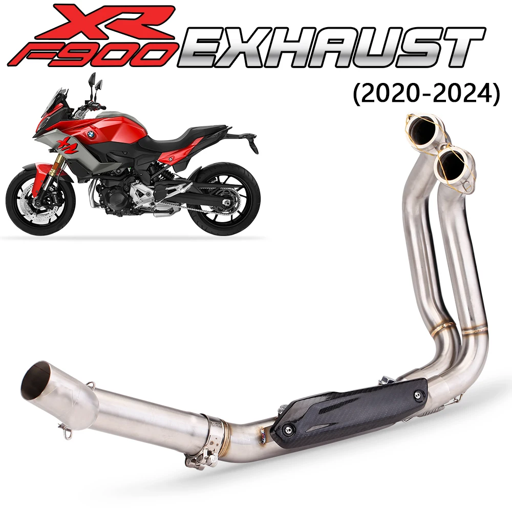 Для BMW F900 F900R F900XR F900 R XR 2020-2024 мотоциклетная выхлопная передняя средняя звено с карбоновой крышкой против ожогов
Для BMW F900 F900R F900XR F900 R XR 2020-2024 мотоциклетная выхлопная передняя средняя звено с карбоновой крышкой против ожогов
