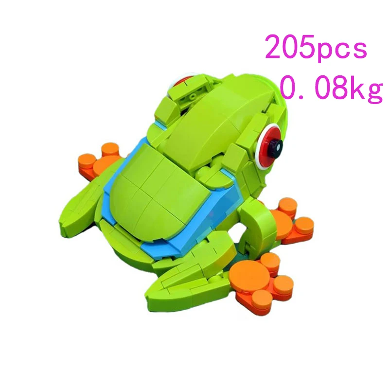 MOC дерево лягушка лягушка мелкие частицы сборка строительные блоки креативный офисный стол декомпрессия модели животных игрушки подарки
MOC дерево лягушка лягушка мелкие частицы сборка строительные блоки креативный офисный стол декомпрессия модели животных игрушки подарки