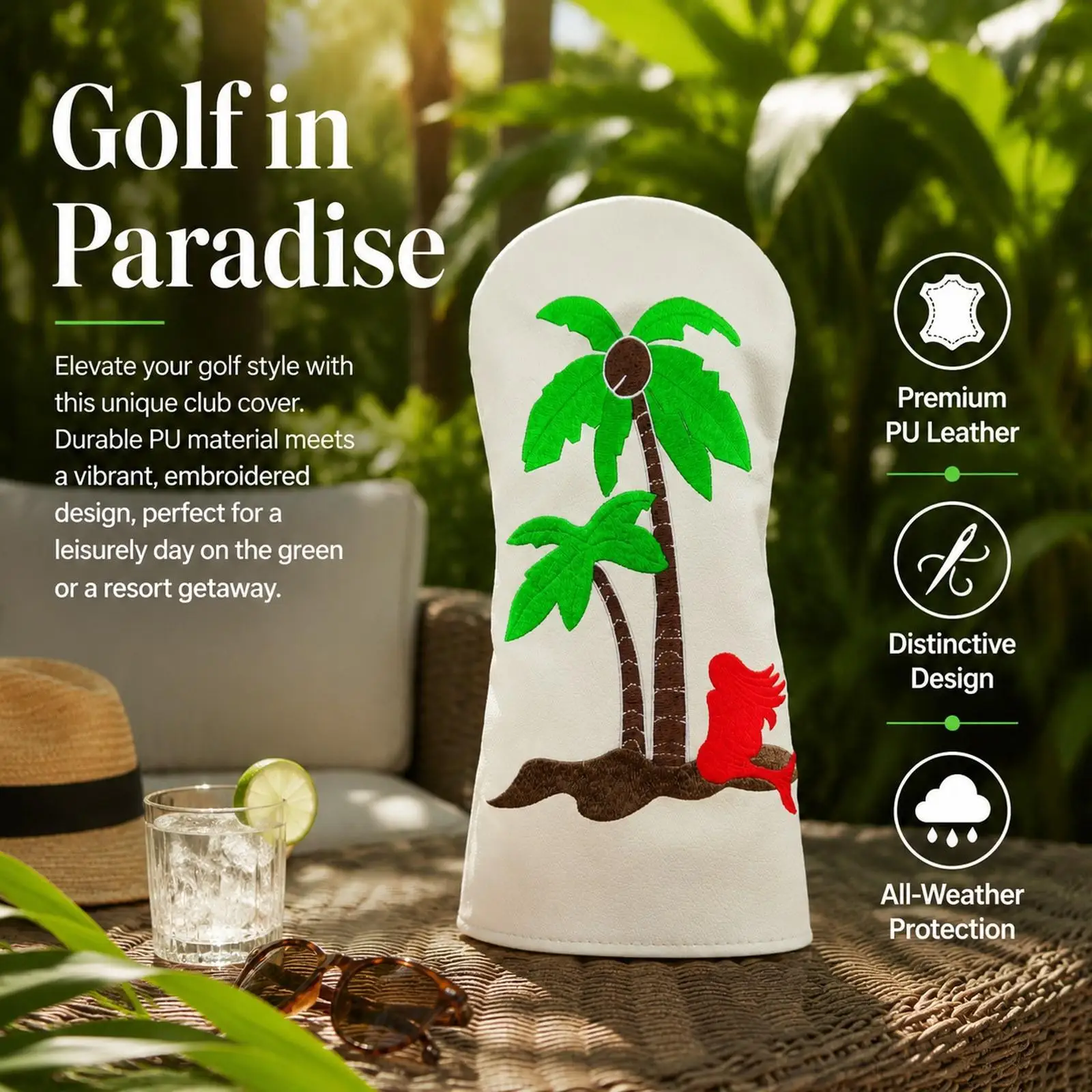 Portable PU Golf Head Cover Durable Club Protector Replacement for Outdoor Sport Golf Tournament Equipment
Portable PU Golf Head Cover Durable Club Protector Replacement for Outdoor Sport Golf Tournament Equipment