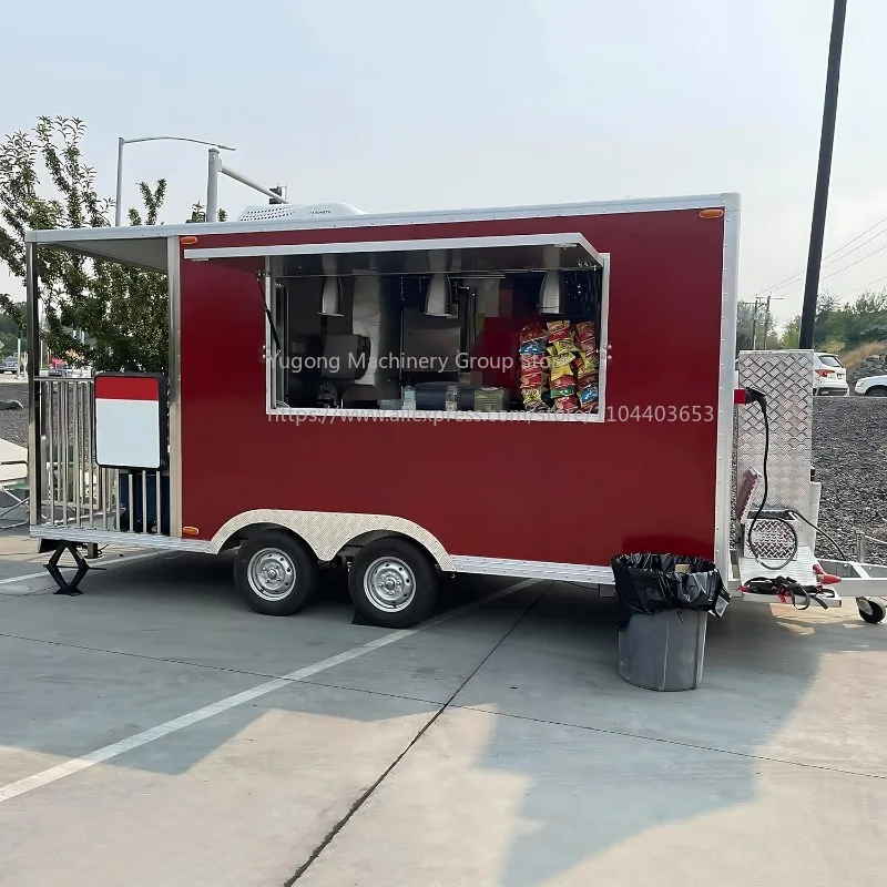 Truck Trailer with Full Kitchen Food Trailer, Concession Food Truck for Sale Ice Cream Trailer Square Snack Food Truck
Truck Trailer with Full Kitchen Food Trailer, Concession Food Truck for Sale Ice Cream Trailer Square Snack Food Truck