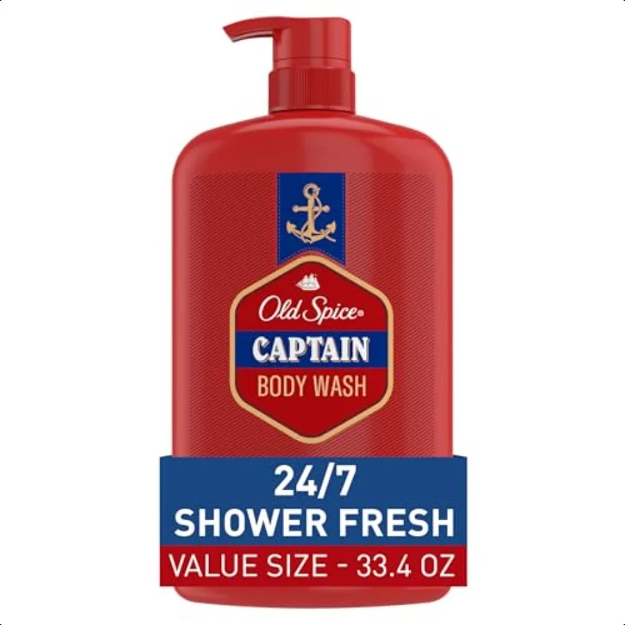 Old Spice Refreshing Body Wash for Men 3X Defense 24 7 Shower Fresh with Long Lasting Scent Red Collection Captain with Bergamo
Old Spice Refreshing Body Wash for Men 3X Defense 24 7 Shower Fresh with Long Lasting Scent Red Collection Captain with Bergamo