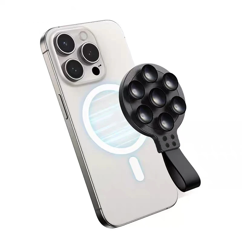Magnetic Silicone Suction Cuap Phone Mount For Apple Iphone IPHON Silicone Adsorption Phone Holder Stand Secure Grip Kickstand
Magnetic Silicone Suction Cuap Phone Mount For Apple Iphone IPHON Silicone Adsorption Phone Holder Stand Secure Grip Kickstand