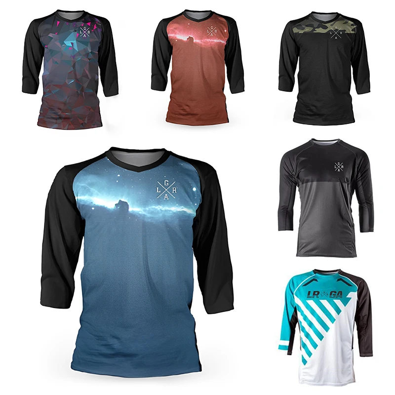 Loose rider 3/4-sleeved jersey DH motocross downhill jersey BMX mountain bike enduro mtb shirt Customizable name number
Loose rider 3/4-sleeved jersey DH motocross downhill jersey BMX mountain bike enduro mtb shirt Customizable name number