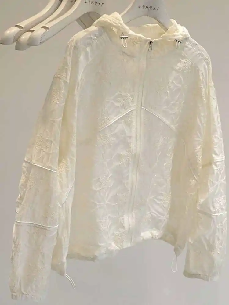 plus Size Lace Sun Protection Outerwear Women's Loose Thin Long Sleeve Summer Top Ultra Large Size 300 Pounds Fashionable Com...
plus Size Lace Sun Protection Outerwear Women's Loose Thin Long Sleeve Summer Top Ultra Large Size 300 Pounds Fashionable Com...